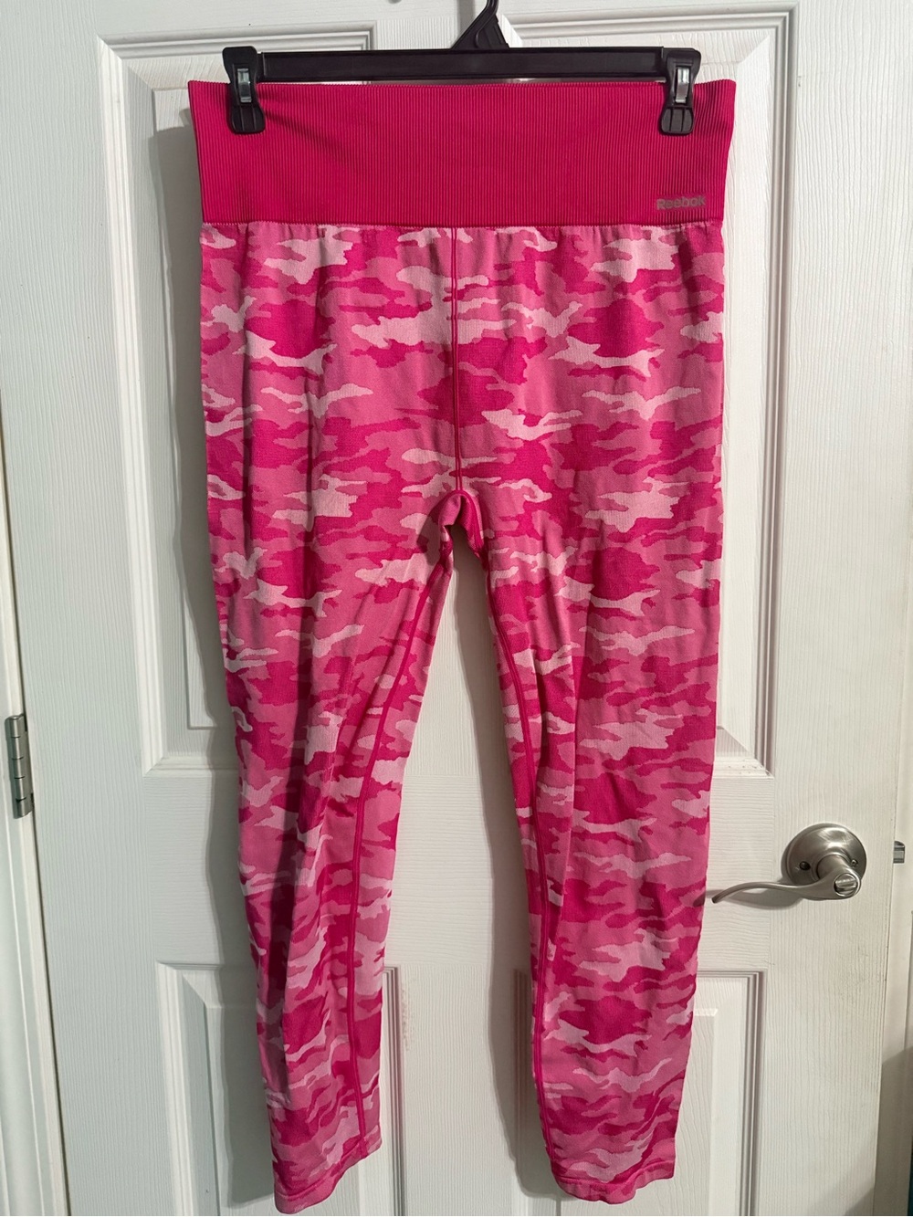 Reebok Women’s Pink Camo Active Leggings